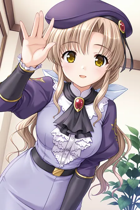 穂積さやか(夜明け前より瑠璃色な)/ Sayaka Hozumi (Brighter Than the Dawning Blue)