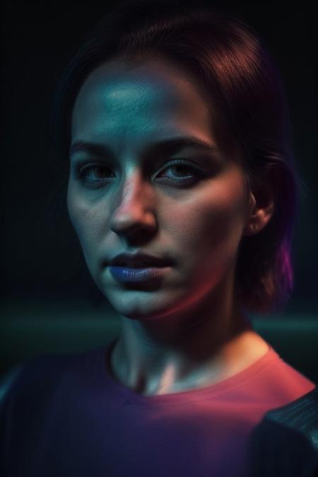 Generate an image bursting with vibrant colors and gradients, forming an abstract and visually striking composition. The colors should blend, conveying a sense of movement and energy, alluring, 
Ultra High Definition, Impeccable Detail, Premier Quality, Best-in-class, (Photorealistic), (Lifelike), Top quality, score_9, score_8_up, score_7_up, score_6_up, score_5_up, score_4_up,  perfect shadows, perfect lighting, night, backlighting, Cinematic, dark moody lighting, film grain, mysterious atmosphere, storytelling,