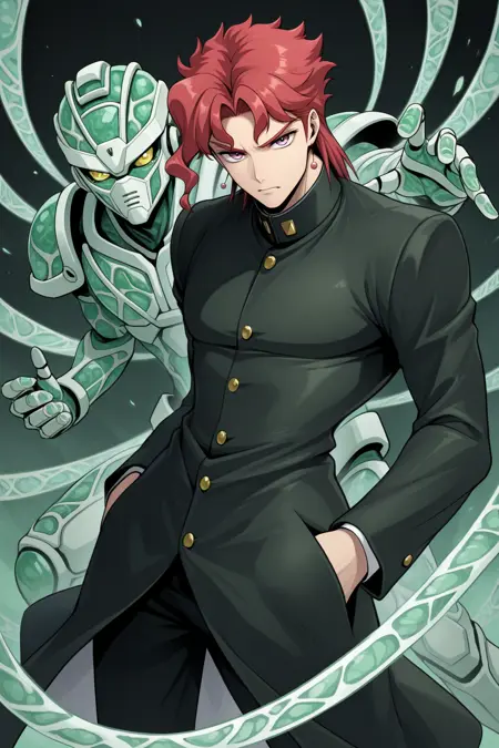Kakyoin Noriaki 花京院典明 | JoJo's Bizarre Adventure: Stardust Crusaders [IllustriousXL]
