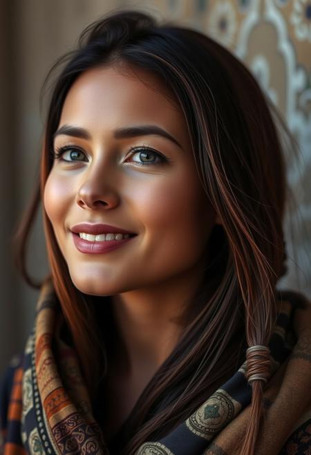 The most beautiful girl of the World. Portrait.