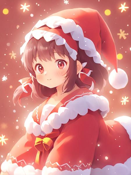 <lora:å£è¯èäºº:1>,(\sheng dan lao ren\),christmas,Hakurei Reimu