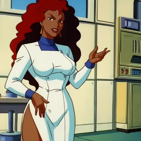 Dr. Anais Gaia  (RoboCop: Alpha Commando) - LoRA PonyXL [NSFW Support]
