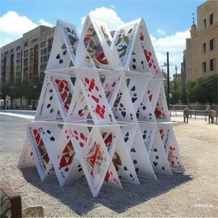 Playcard Pyramid 