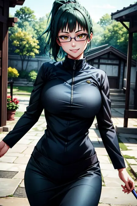 Zenin Maki | 禪院真希 - Jujutsu Kaisen | 呪術廻戦 [Neural Da Vinci]