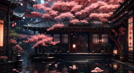 masterpiece, best quality, 8k,
1girl, upper body
cherry blossomseast asian architecturepetalspotted plantreflectionred flowerwater
chinese clotheswide shotautumn leaves
<lora:indoor_20230827164629:0.8>