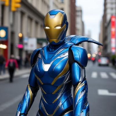 Pepper Potts Mark49 Rescue Iron Man armor - Flux1.D & SDXL v1.0 Flux1.D