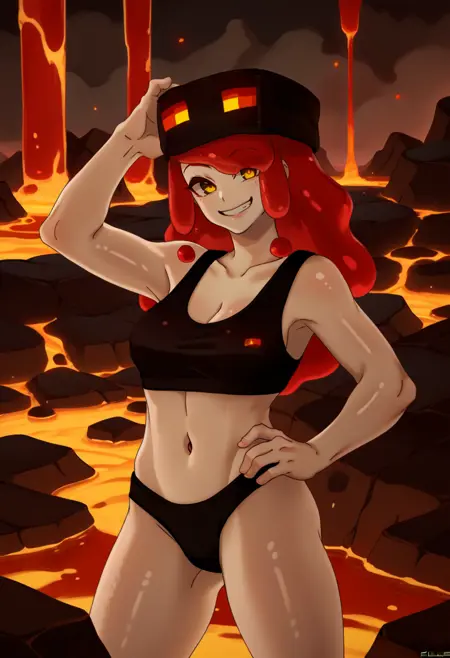 [PonyV6 XL] Magma Cube | Minecraft Mod: Mob Talker