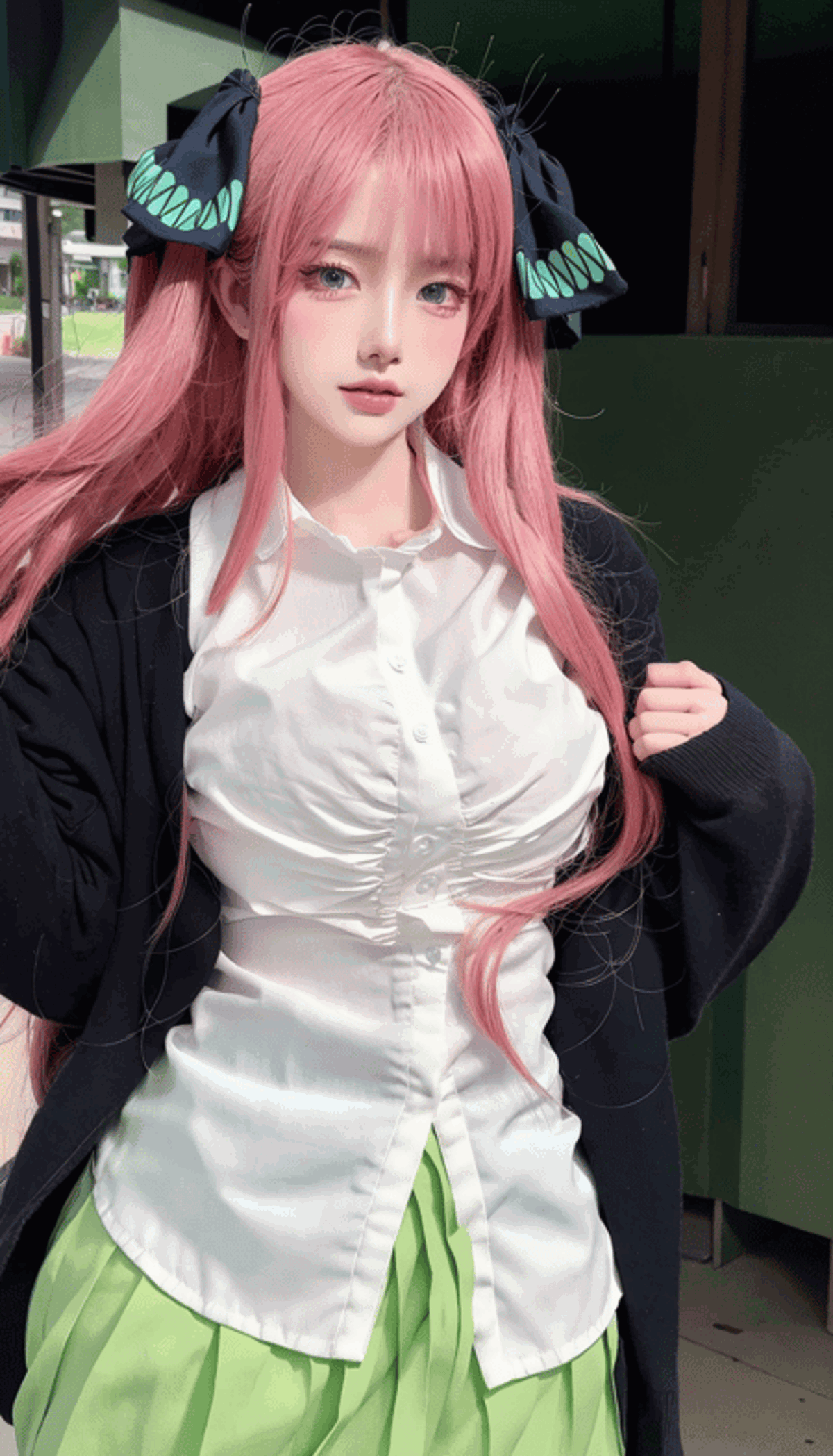 Nakano Nino in The Quintessential Quintuplets | Realistic LORA image by jappww