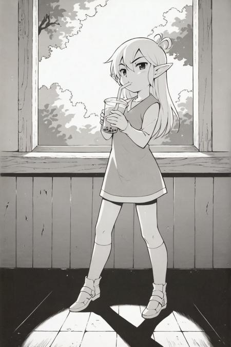 Minish Cap Manga [Artstyle] Minish Cap Manga Style