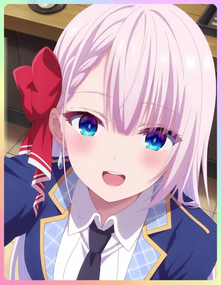 Riselia Ray Crystalia from The Demon Sword Master of Excalibur Academy