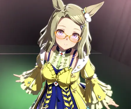 Air Messiah (Umamusume) in game style 3D ILL-v2