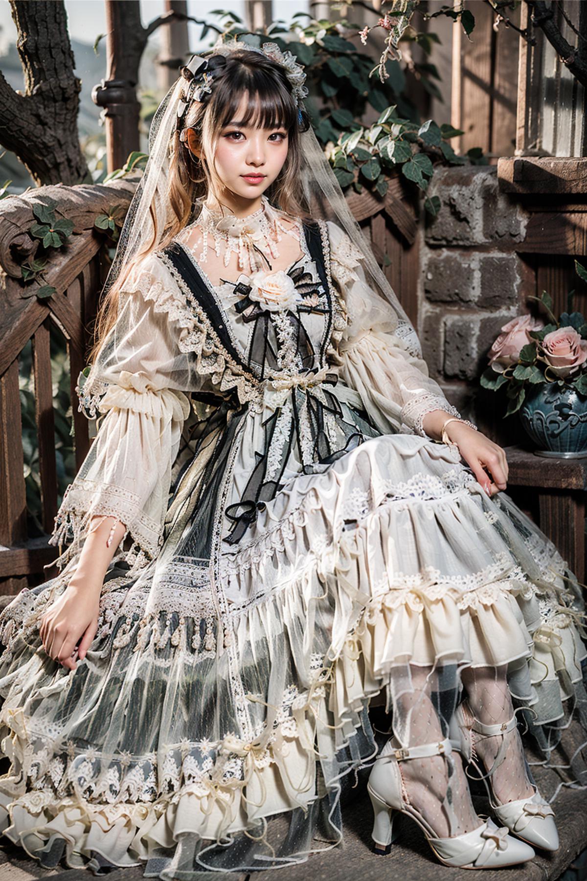 [Realistic] Modern Victorian fashion dress | 洛丽塔裙子 | ロリータ ドレス Vol.1 image by feetie