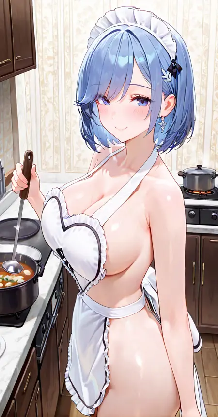 Naked apron