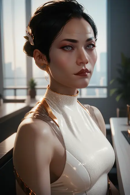 Hanako from Cyberpunk 2077 [Pony]