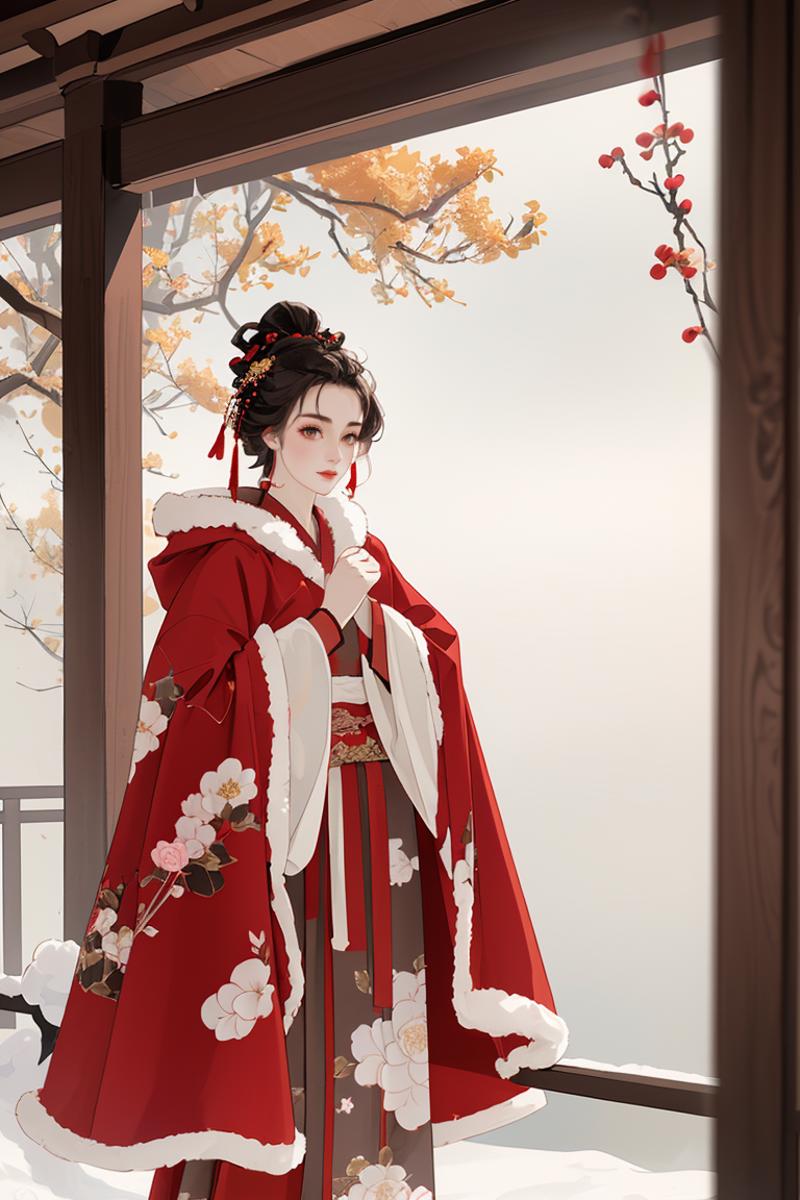 Winter Hanfu - Clothing LoRA image by aji1