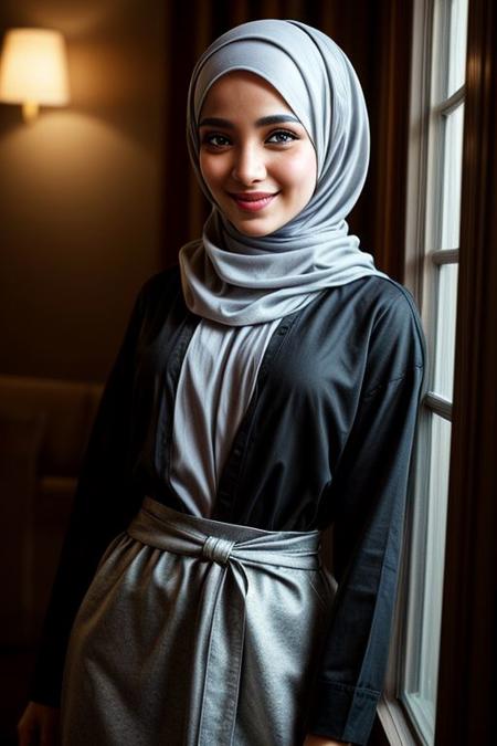 1 Woman, beautiful aesthetic,  pakistani, seductive look, cute face, stunningly beautiful, (smile 0.2),  charming modesty, hijab, abaya, huge boobs, thick body, thin waist, complete view, view, far view,  front view, [stylish], soft face, delicate look, best lighting, oily skin, extremely detailed eyes, (extremely detailed face) beautiful, elegant, highly detailed, 
(realistic high resolution), (8K), (extremely detailed),  (best quality), (super detailed), (masterpiece)  (ultra-detailed), (hyperrealism:1.2), (photorealistic, hyperdetailed:1.2), insane details,