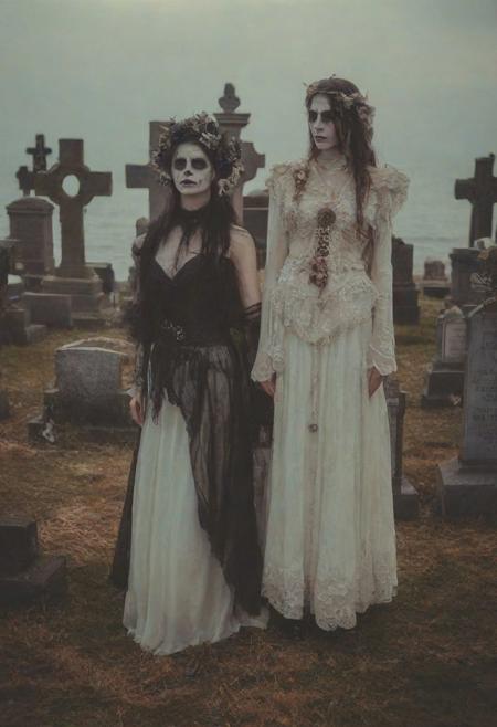 ((A photograph [Combining the styles of Viona Ielegems and Oleg Oprisco, (using l Canon EOS 5D with Canon EF 50mm f/1.2L USM lenses)] of The (evil lich) at the (seaside cemetery))
((macabre afterimages), (ghastly echoimages), (multiple exposures overlaid on long exposure)) [[lich: undead magic user]]
(( realisticvision-negative-embedding, epiCRealism  )) ]