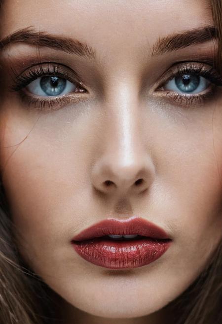 high-contrast palette, timeless feeling, cinematic quality, modern art photograph, beautiful female  Kristina Piminova adult face, perfect lips