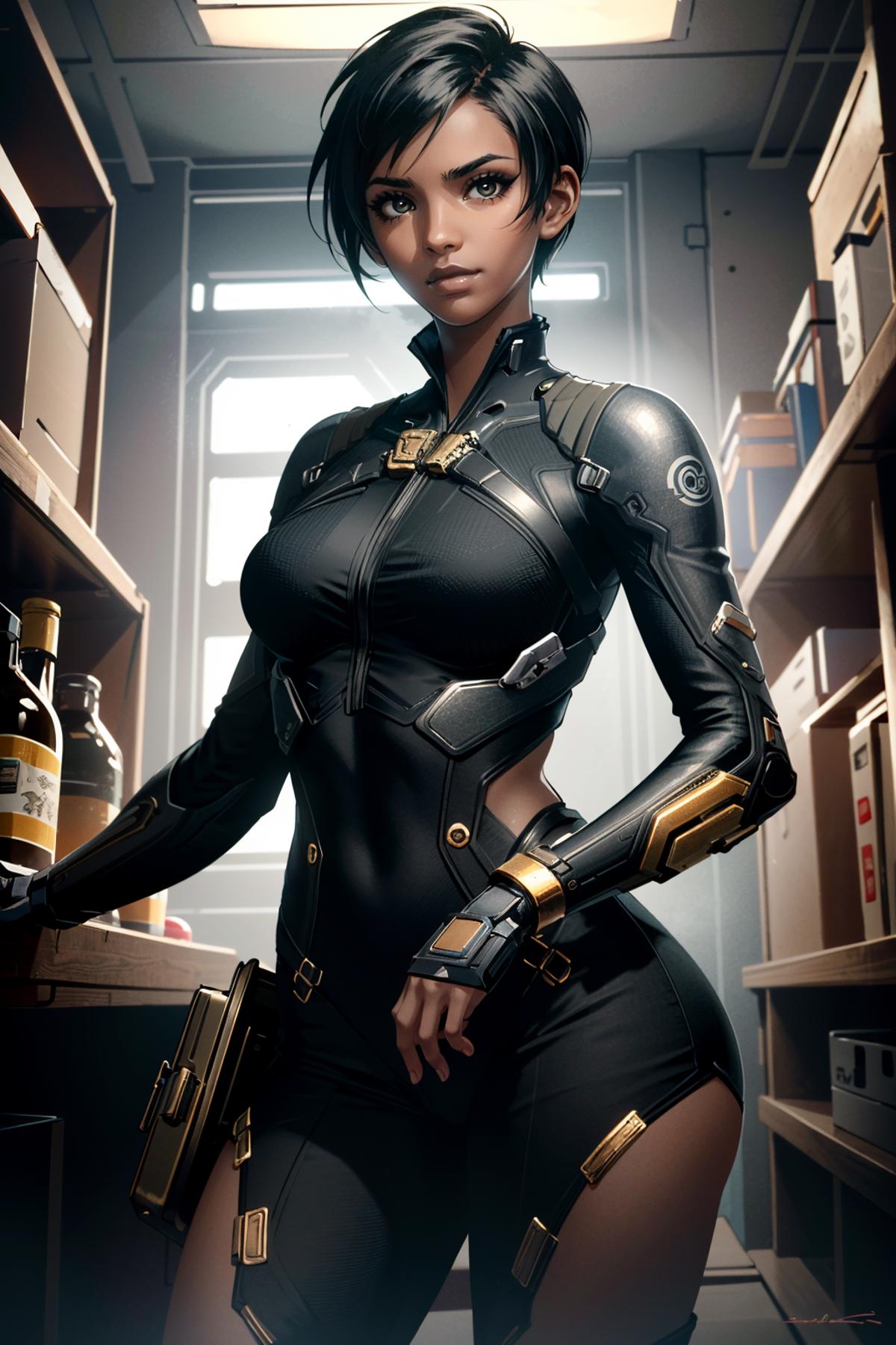 T-Bug from Cyberpunk 2077 image by BloodRedKittie