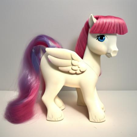 masterpiece, best quality, brushable, pegasus, photo, pony, toy <lora:mlp_brushables2:1>