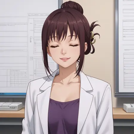 Yuuko Seguchi - Ameku Takao no Suiri Karte - Pony/SDXL