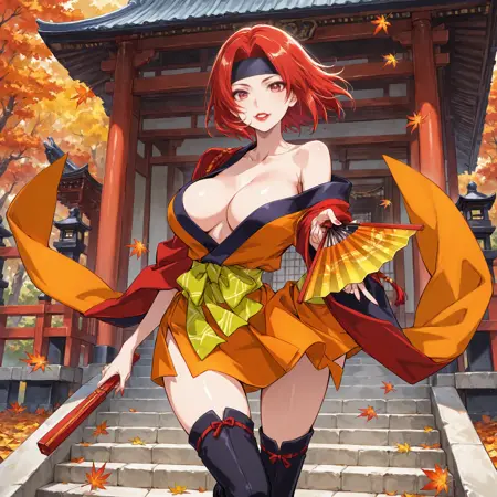 Okuni from sengoku 3 (阿国_戦国伝承2001)