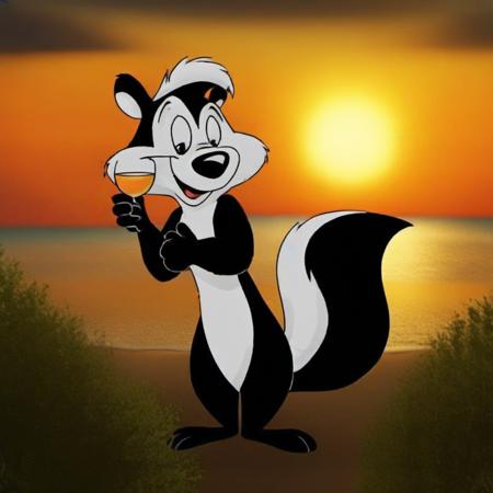 Pepé Le Pew - SDXL v1.0