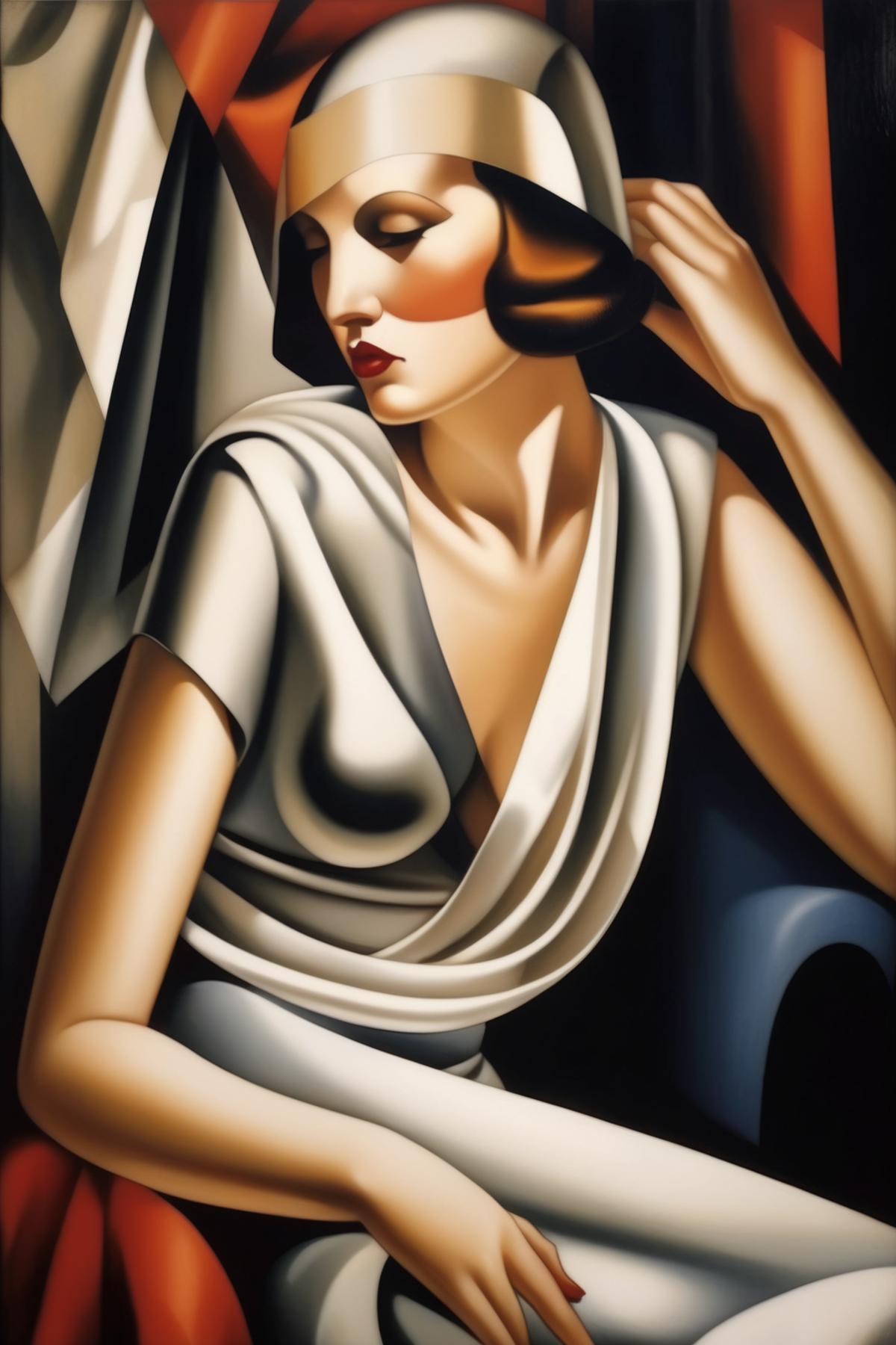 Tamara De Lempicka Style image by Kappa_Neuro