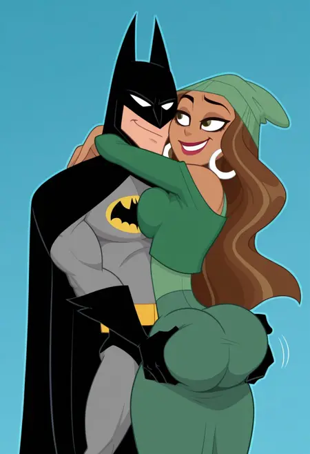 Batman & Cruz (DC Super Hero Girls: 2019)
