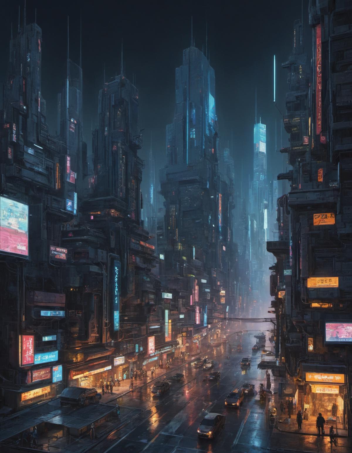 Cyberpunk City | Civitai