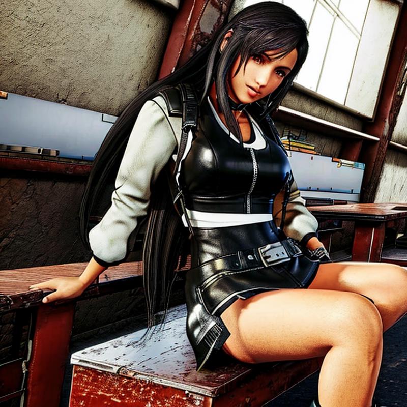 Almighty Tifa Lockhart 万能蒂法 niose offset image by Danman1979