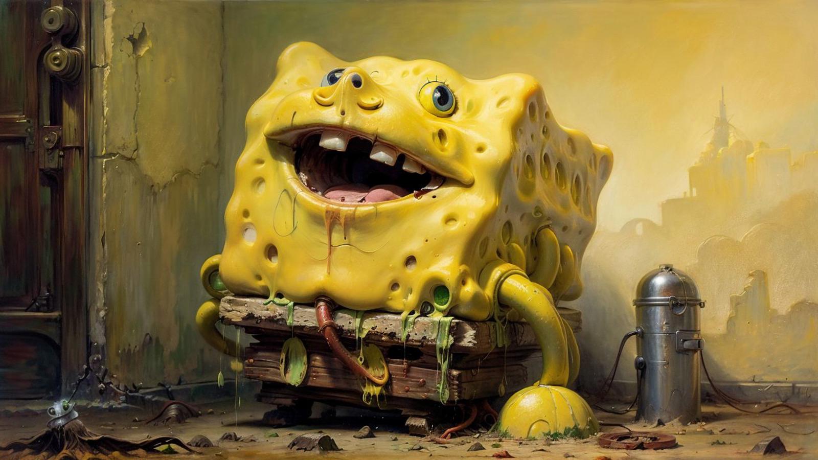 Edob SpongeBob SquarePants image by Monster