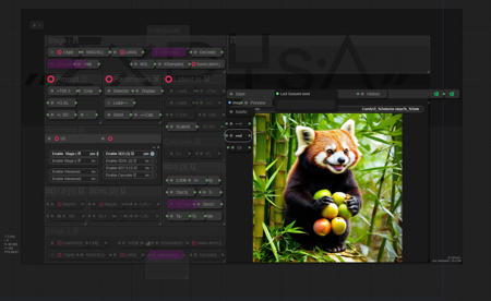 Ars Mentalia - ComfyUI Workflow - SD3, XL + 1.5 / i2i / t2i v0.0.48