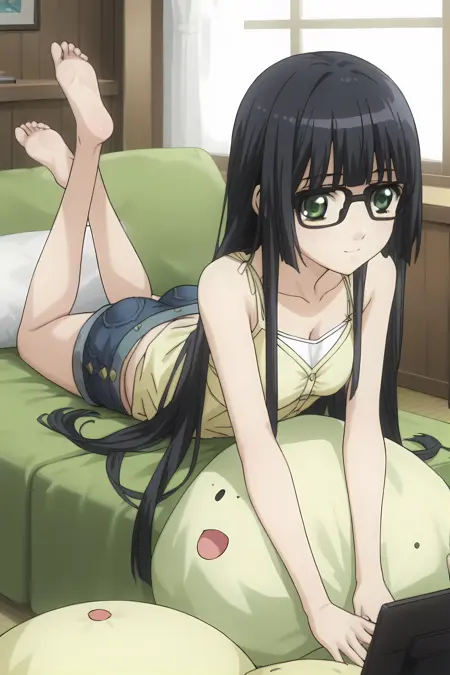 Aoi Futaba | PonyDiffusion V6 XL | Hassaku XL | Asobi ni Iku yo! | Cat Planet Cuties
