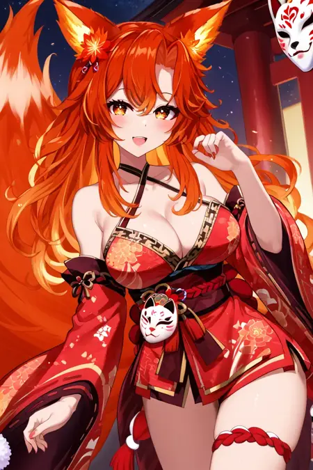 SmugAlana - Fire/Frost | Vtuber || (2 outfits)