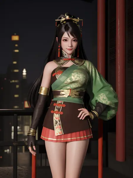 真·三国无双8_关银屏_Dynasty Warriors 8_Guan Yingping