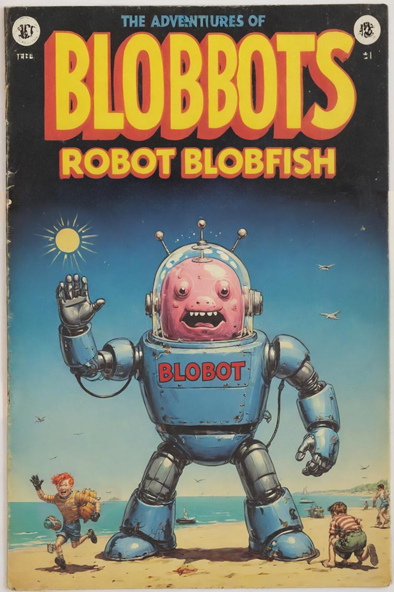 A Robot Blobfish Book Cover