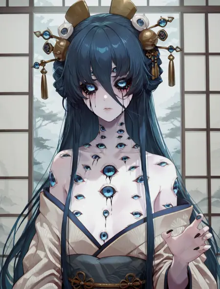 Dodomeki (Eyes on body)