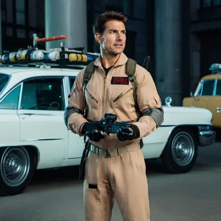 Ghostbusters costume - SDXL