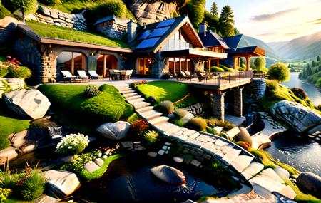mountain family houses V2