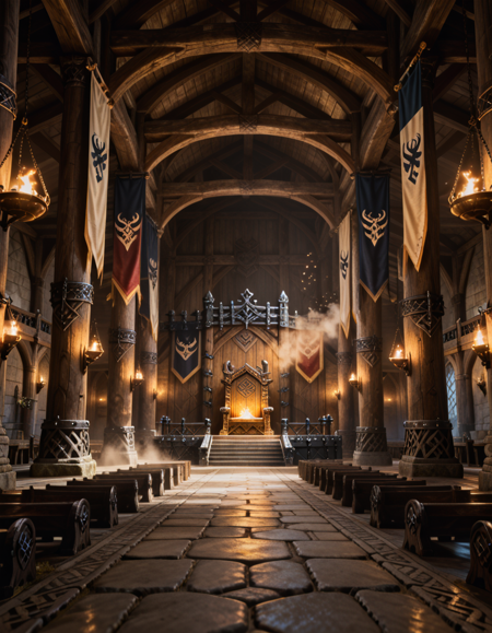 Nordic medieval throne pony v1.0