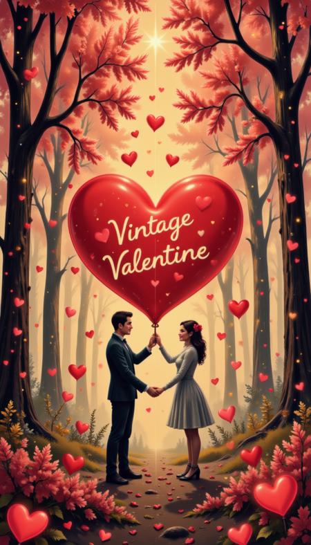 [Pinkie] - Vintage Valentine🌹 Rendered Romance Contest 🌹- [Flux] v1.0