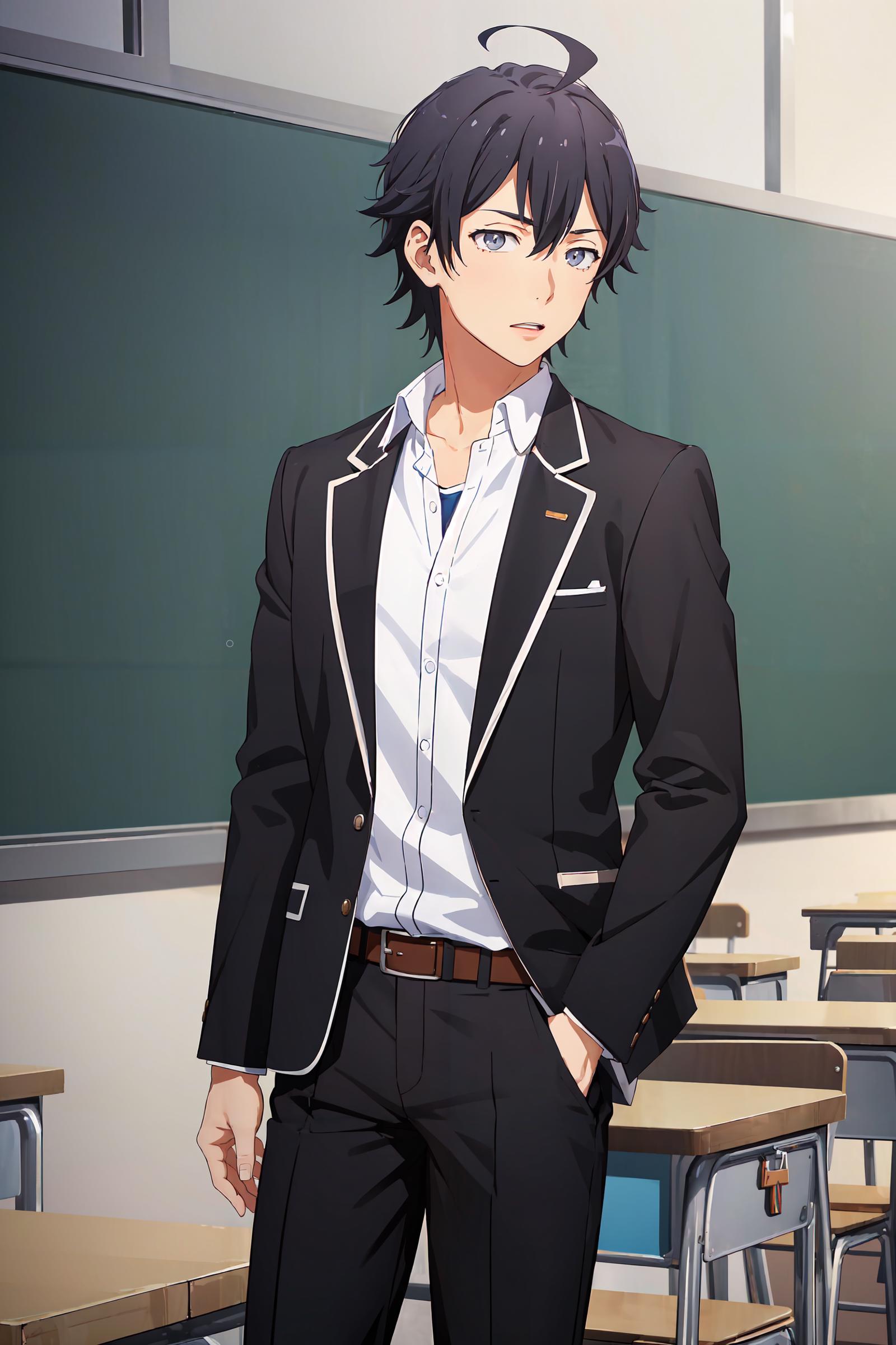 Hachiman Hikigaya 比企谷 八幡 | My Teen Romantic Comedy is Wrong as I Expected ~ Oregairu image by Hoseki