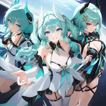 Osiris/Ausar - Aether Gazer (6 Outfits/2 Forms) (Pony + IL)
