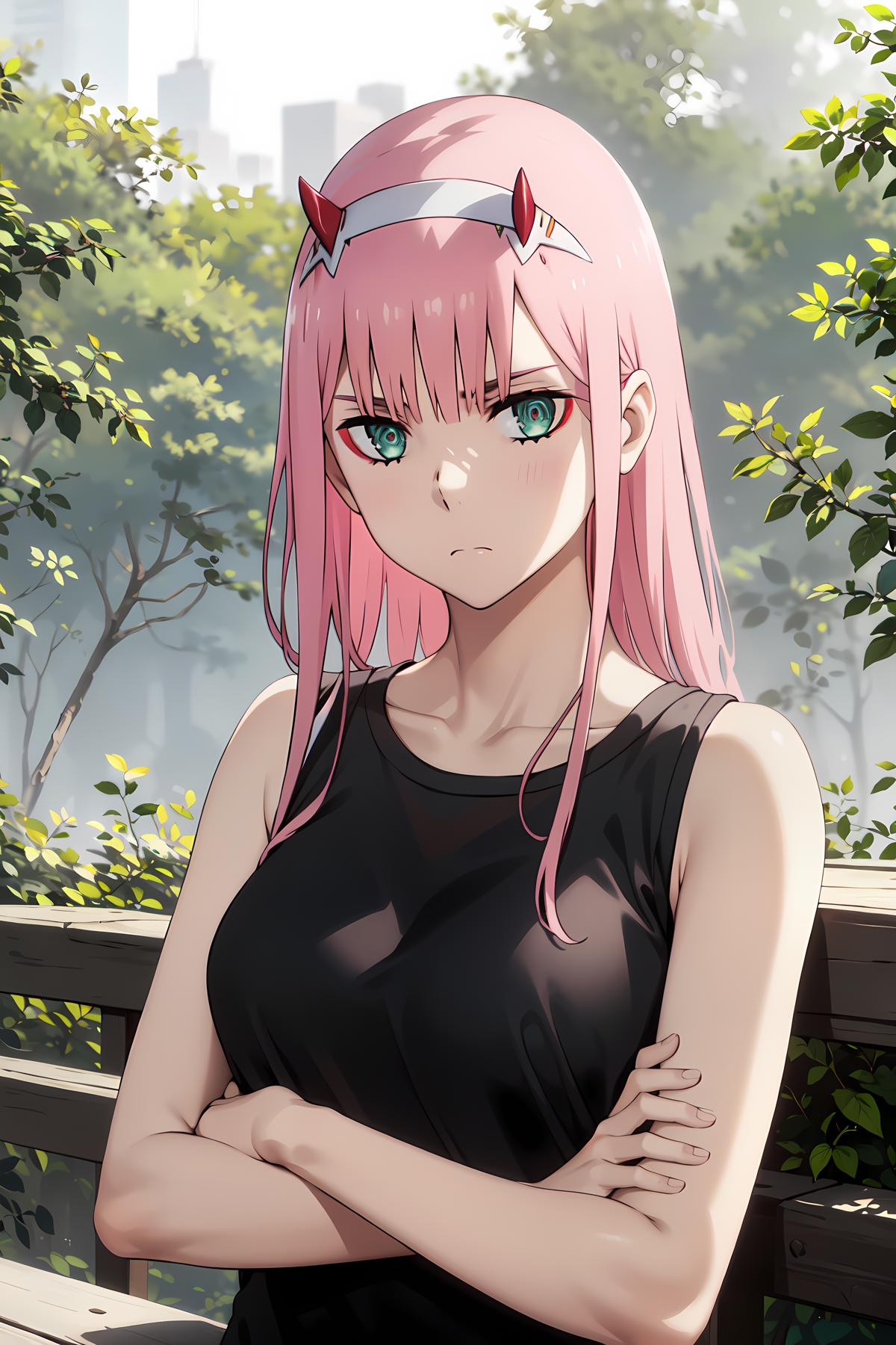 Zero Two / 02 (Darling In The Franxx) - v1.0 | Stable Diffusion LoRA |  Civitai