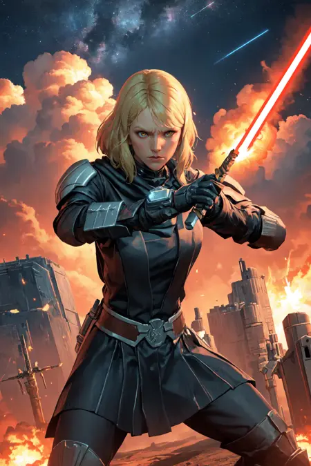 Lana Beniko Kotfe (Star Wars the Old Republic | SWTOR) LoCon/LoRA