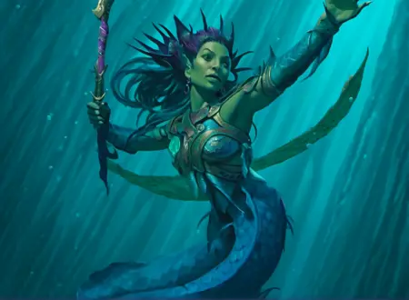 Fantasy Card Art XL - Merfolk