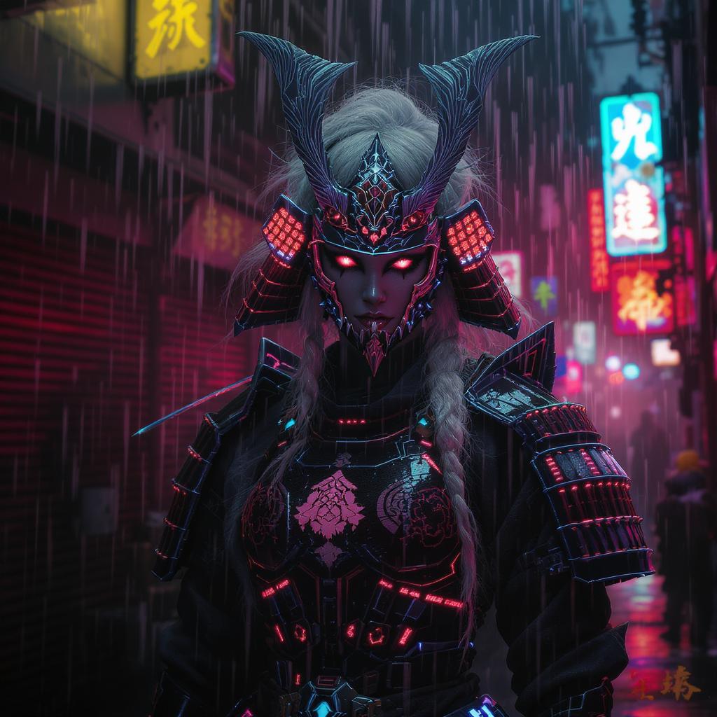 Default_A_female_Japanese_goth_werewolf_samurai_with_stark_whi_0.jpg