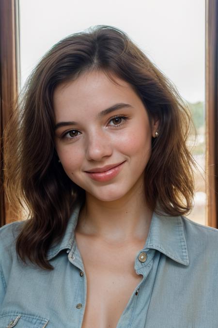 <lora:KetrinB:0.8> full color portrait of a young woman, smile, natural light, RAW photo, subject, 8k uhd, dslr, soft lighting, high quality, film grain, Fujifilm XT3, Nikon D850