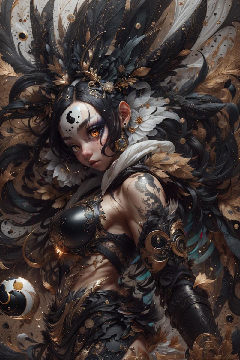 Yin Yang (Style) Lora ☯️☯️☯️ image by DarkStorm12